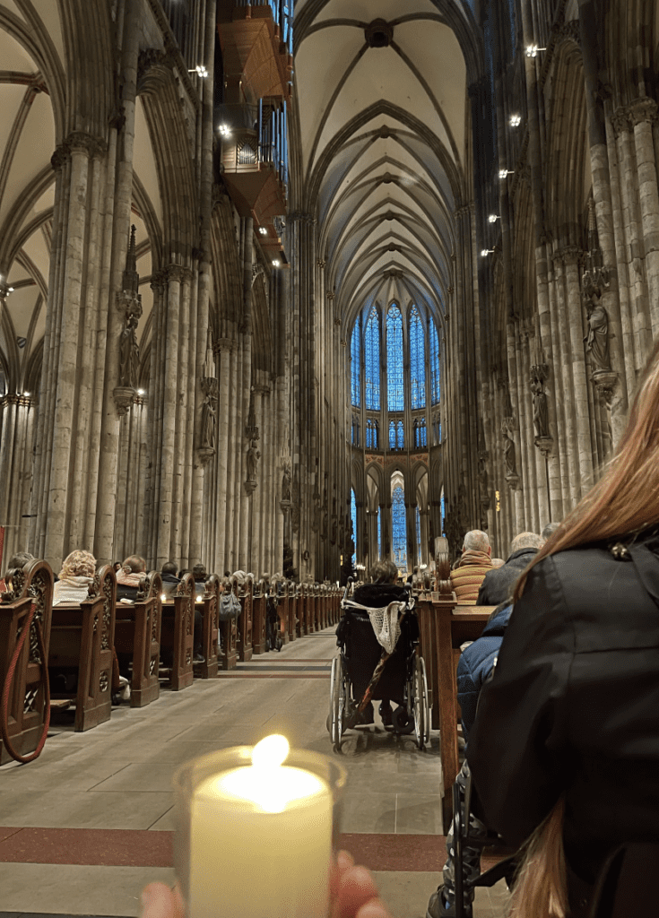 Cologne Cathedral on Christmas Eve