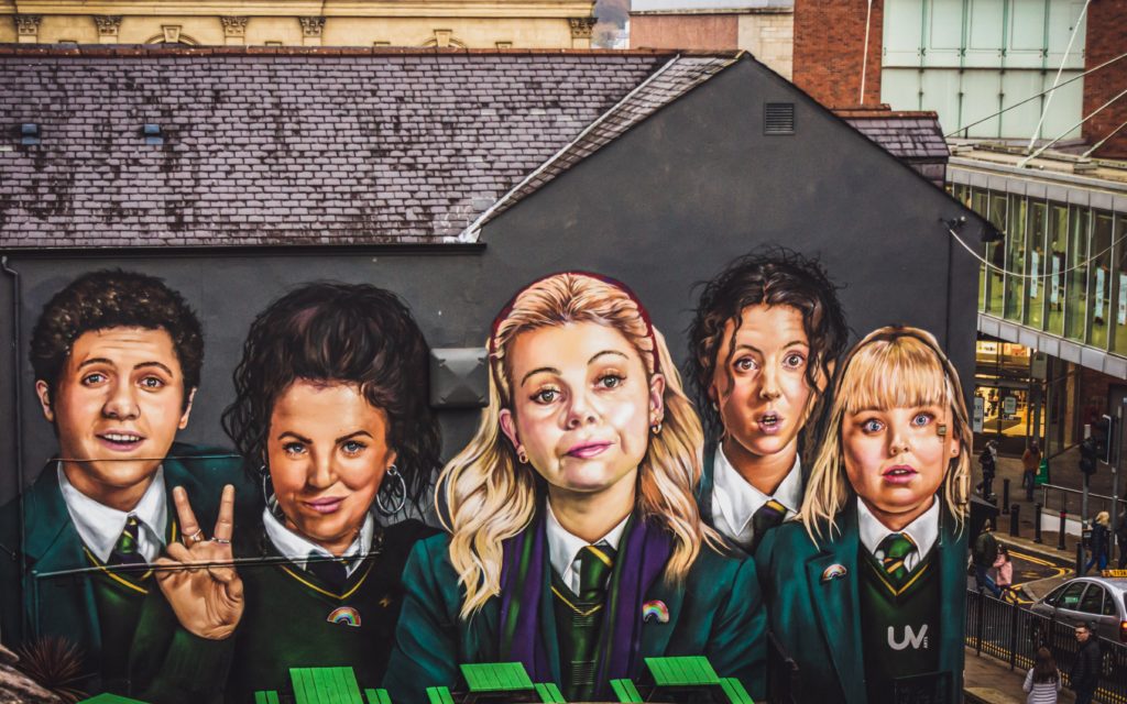 Derry Girls mural