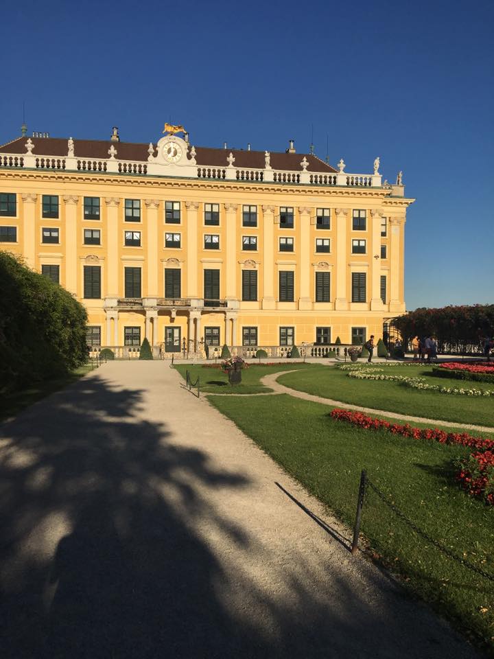 Schönbrunn Palace in Vienna, Austria