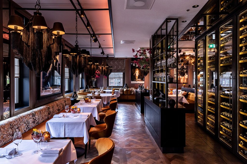 Restaurant Bougainville's interior. Photograph courtesy of Hotel Twenty Seven.