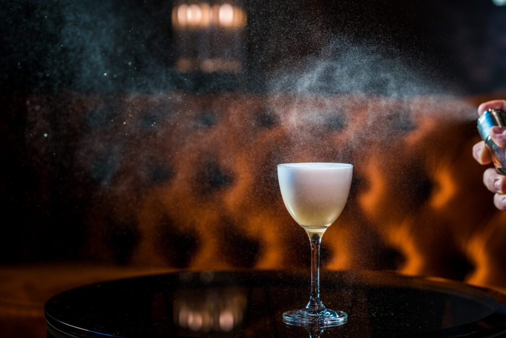 A cocktail at Bar TwentySeven. Photograph courtesy of Hotel Twenty Seven