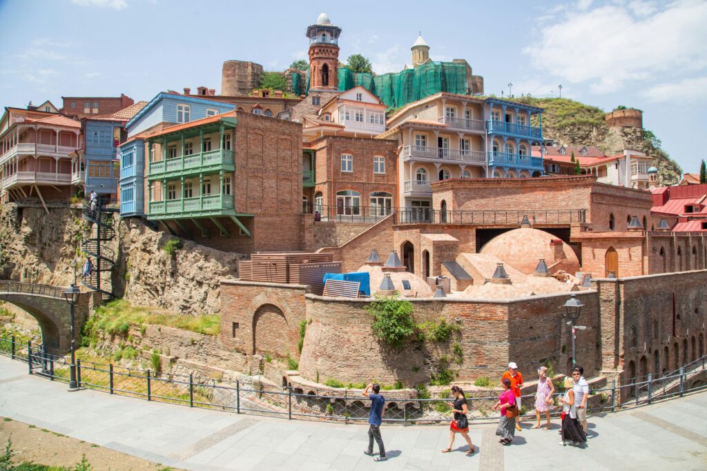 Historic Tbilisi Sulfur Bathhouses in Abanotubani
