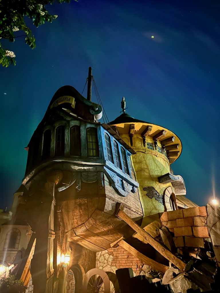 Hazelnut Inn at Night. Credit: Hazelnut Inn