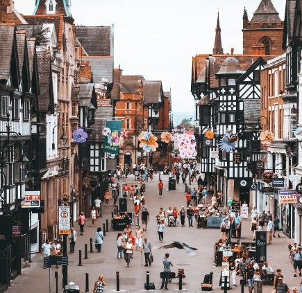 Chester Town Centre, Photo credit: Rachel Hannah Photo on Unsplash