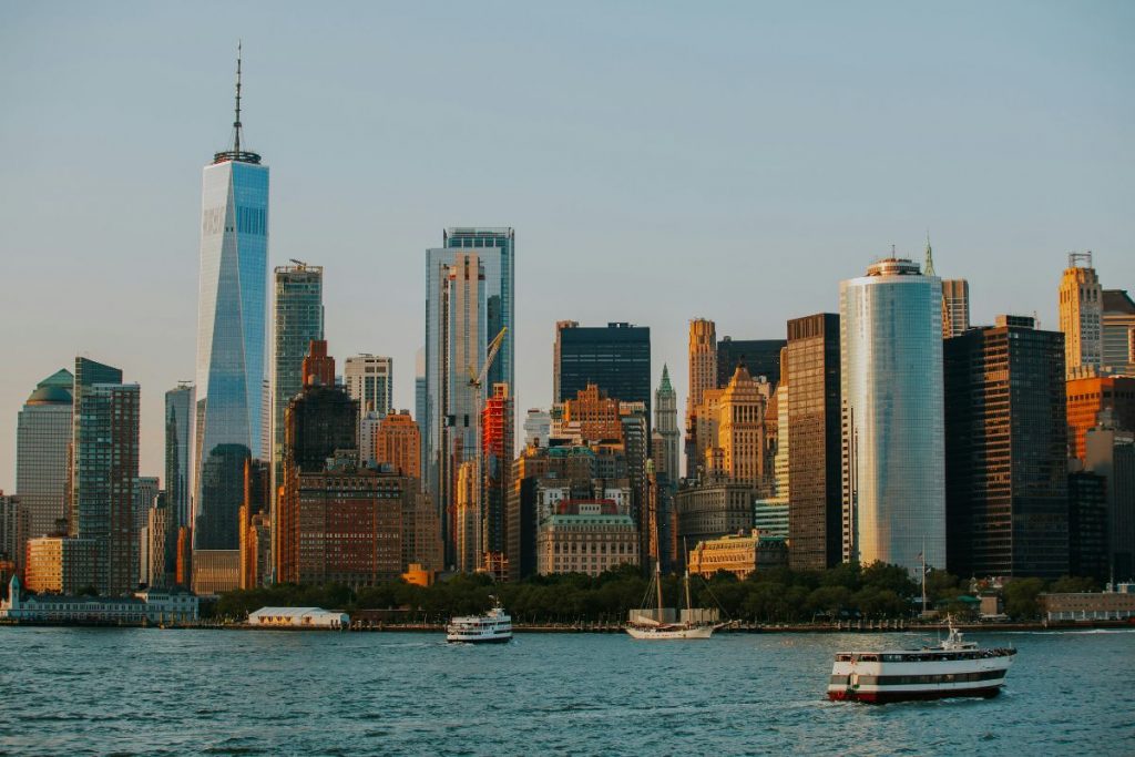 Views of the New York City skyline