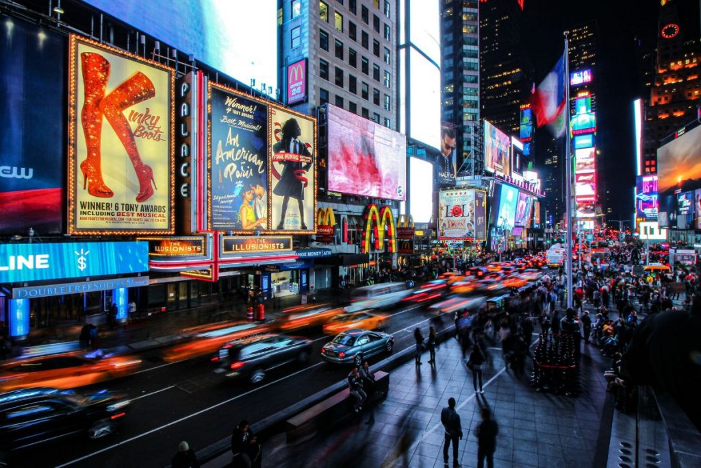 Broadway in NYC