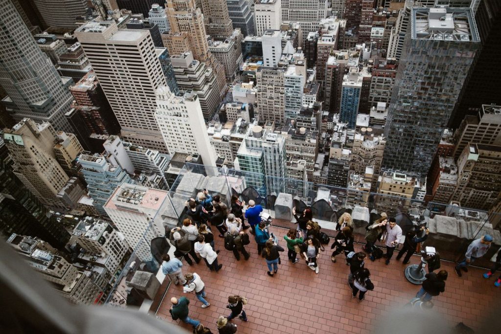 View from the Top of the Rockefeller centre