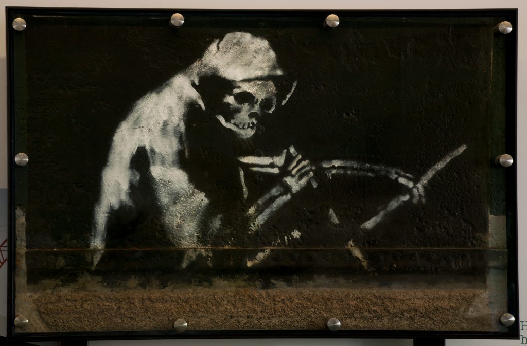 Banksy - The Grim Reaper - Credit M Shed Museum
