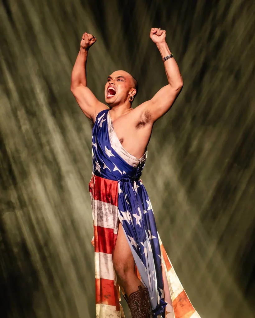 Seann Miley Moore (The Engineer) in Miss Saigon, Credit: Danny Kaan
