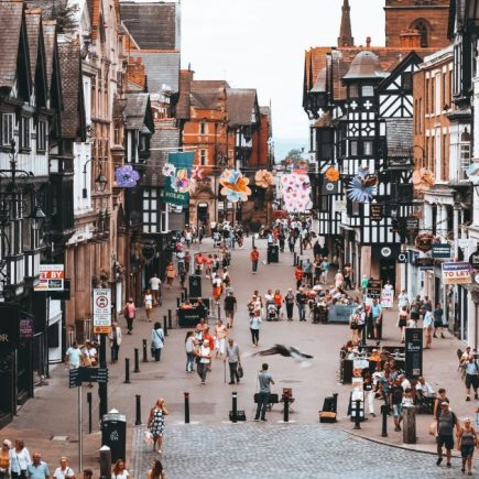 Chester Town Centre, Photo credit: Rachel Hannah Photo on Unsplash