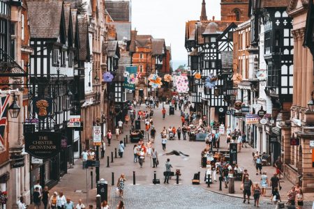 Chester Town Centre, Photo credit: Rachel Hannah Photo on Unsplash