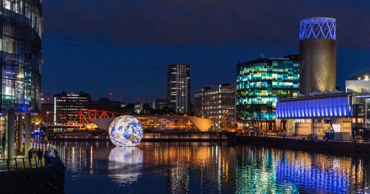 Salford Quays. Credit: Jason Jeandron