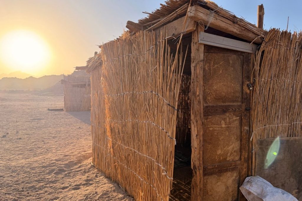 A Bedouin home