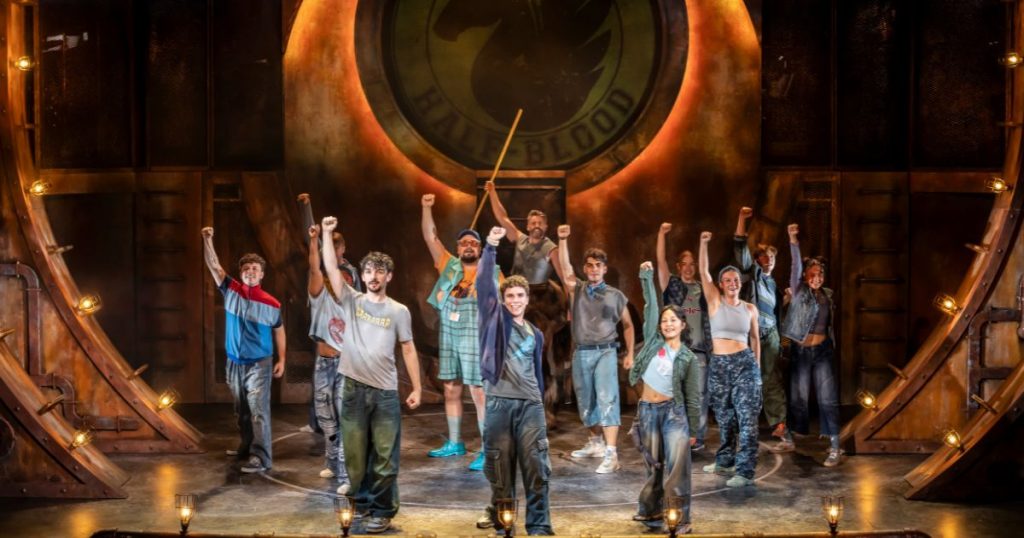 Cast of Lightning Thief (Production Images) - Photo Credit Johan Persson