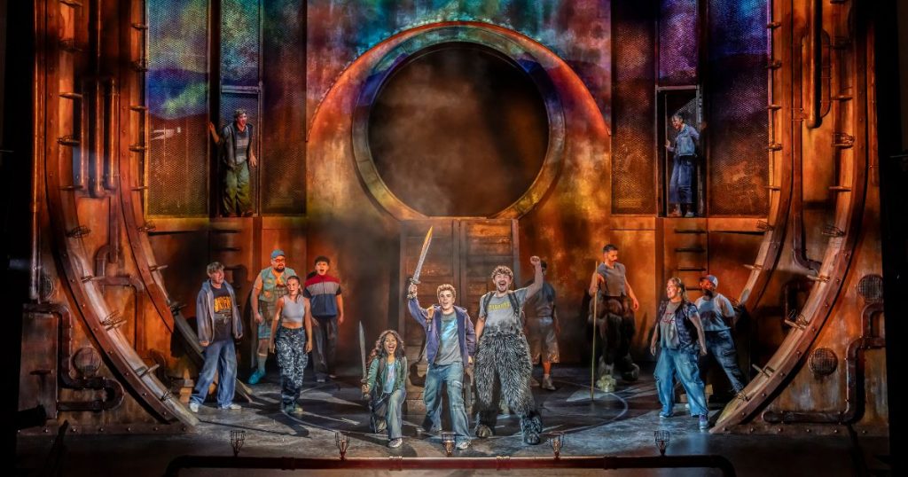 Cast of Lightning Thief (Production Images) - Photo Credit Johan Persson (3)