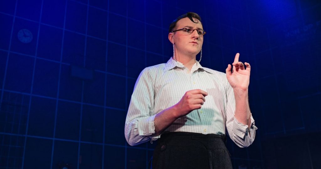 Christian Andrews as Hester Leggatt - Credit - Matt Crockett