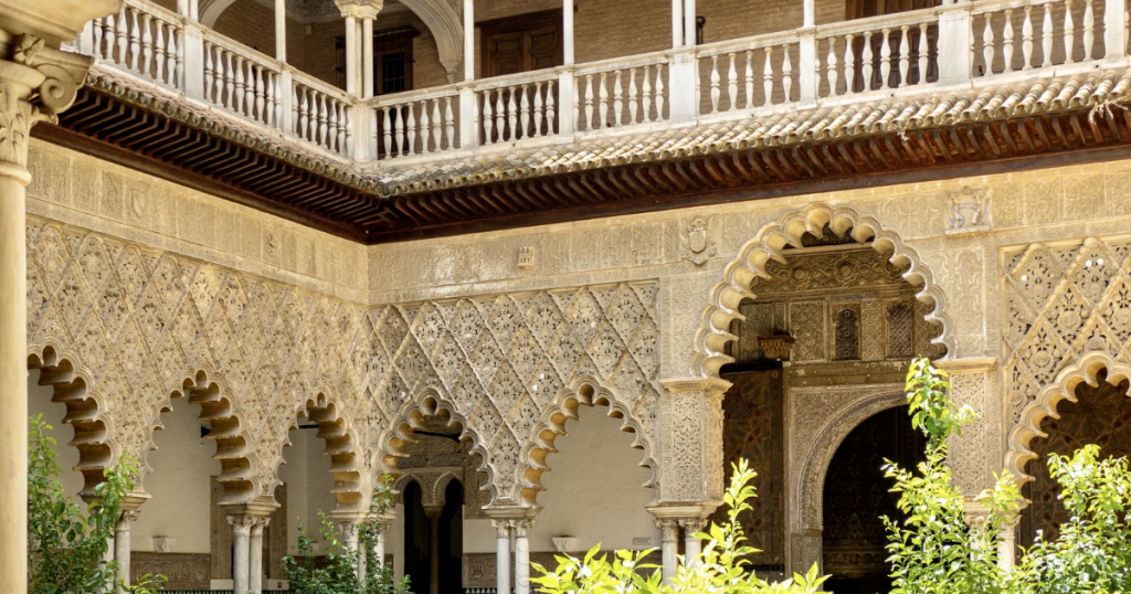 The Gardens of the Real Alcázar in Seville