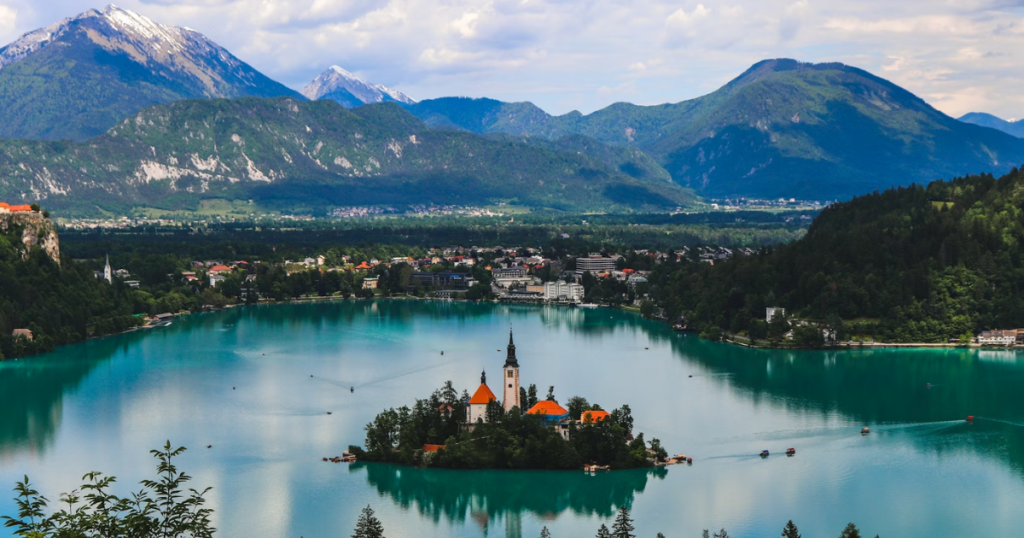 Bled Island at Lake Bled, Slovenia