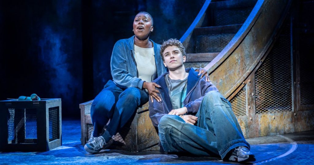 Simone Robinson and Vasco Emauz - The Lightning Thief - Photo Credit Johan Persson