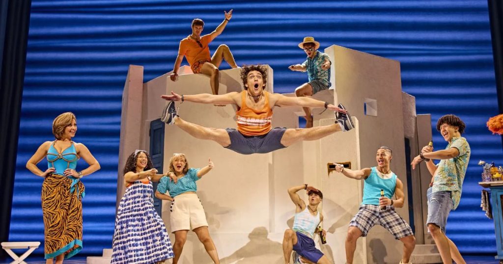 The MAMMA MIA! UK Tour cast production gallery 2025 - 2026 Photography by Brinkhoff/Mögenburg