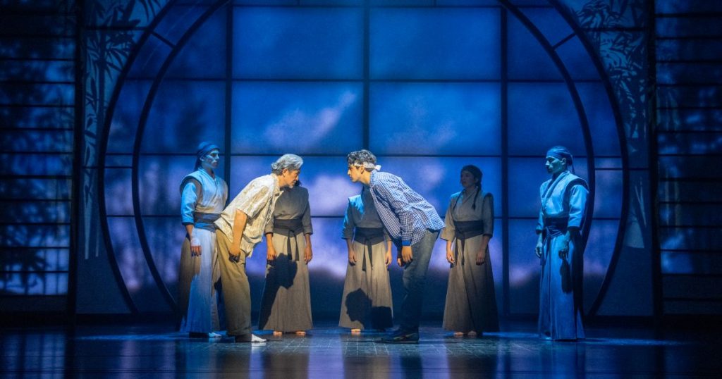 Adrian Pang (Mr Miyagi) and Gino Ochello (Daniel LaRusso) - Karate Kid The Musical