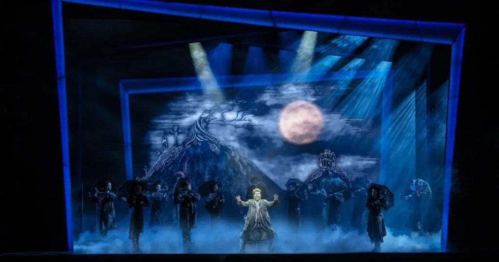 David Fynn (Beetlejuice) - Beetlejuice The Musical - Credit - Johan Persson