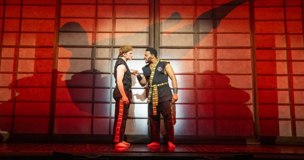 Joe Simmons (Johnny Lawrence) and Matt Mills (John Kreese) - Karate Kid The Musical