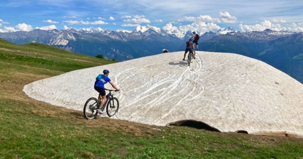 E-biking in Crans-Montana - Credit - Rob Stewart