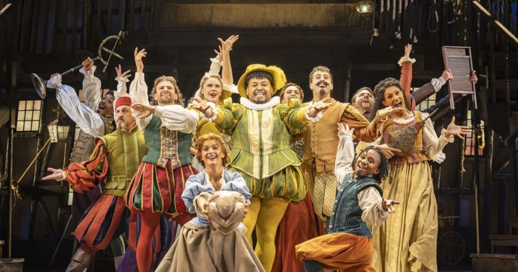 Something Rotten Ensemble - Credit - Pamela Raith