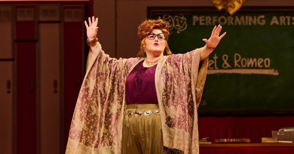 KayCee Stroh (Ms Darbus) - High School Musical - Credit - Matt Crockett