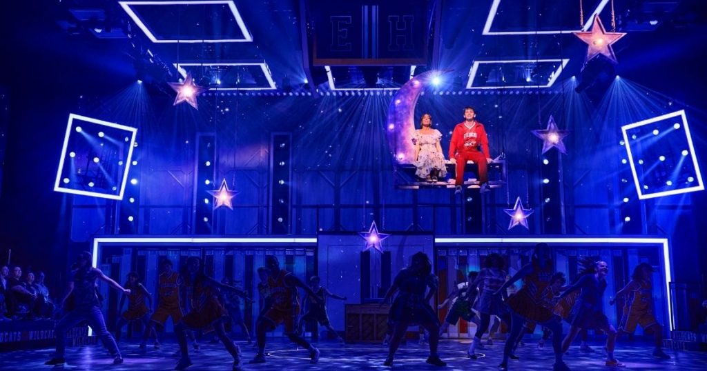 Tobias Turley (Troy) and Lorena Correia - High School Musical - Credit - Matt Crockett