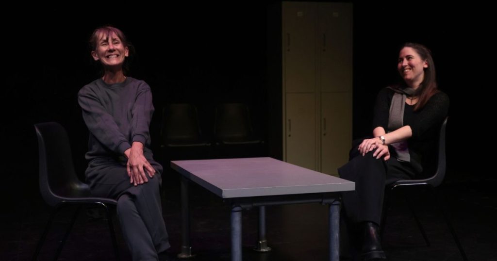 Christine Mackie (Fay) and Lois Mackie (Josie) - Credit - Shay Rowan