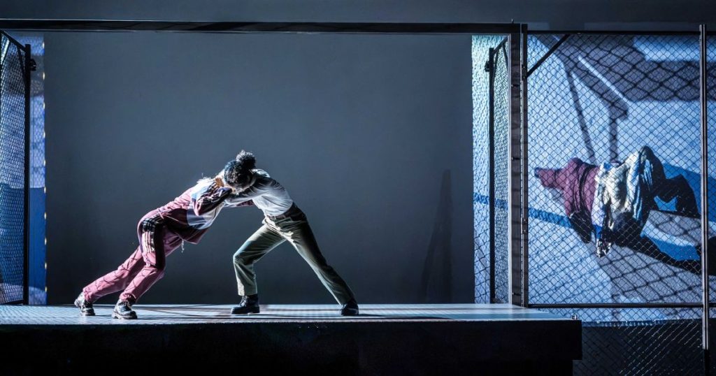 Phoebe Smith (Desdemona) and Rebecca Banatvala (Emilia) - Othello - Credit Marc Brenner